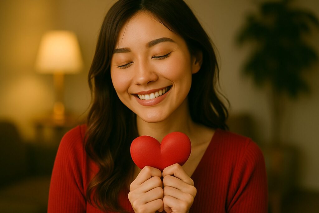 恋愛体質・ときめき依存型の女性の画像です
