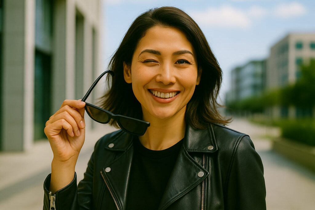 距離感のある大人の関係を好む女性の画像です